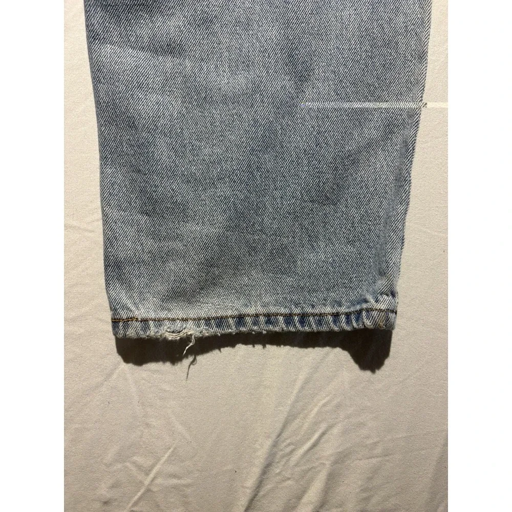 Levis 550 Relaxed Fit Jeans Mens 42x30 Blue Medium Wash Denim 550-0216